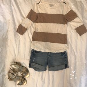 BANANA REPUBLIC STRIPED SHIRT